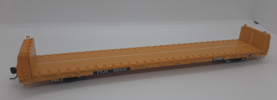 Atlas Trainman 20006463 - HO 68Ft Short Bulkhead Flatcar - TTX #82707