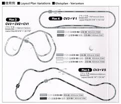 Kato Unitrack 20-892 N Scale Unitrack CV3 Compact Oval Set