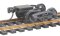 Kadee 502 HO Bettendorf 50-Ton Fully Sprung Metal Trucks w/Whisker(R) Couplers - Kit