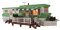 Woodland Scenics 4950 N Scale Grillin & Chillin Trailer w/Lights - Built-&-Ready(R) Landmark Stru...