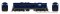 Rapido 50215 - HO EMD SD9 - DC/Silent - Baltimore & Ohio #768