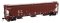 Walthers Mainline 49006 - HO 57ft Trinity 4750 3-Bay Covered Hopper - BNSF #466056