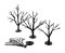 Woodland Scenics 1122 - Tree Armatures Deciduous - 3 to 5 inches (28pk)