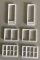 Pikestuff 1201 - HO Assorted Windows - pkg(6)