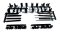 A-Line 12030 - HO Universal Coupling Assortment - 2pkg