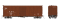 Rapido 142007-4- HO USRA Single-Sheathed Boxcar: D&H #17432