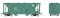 Rapido 149007-2 - HO Enterprise 2-Bay Covered Hopper - Penn Central PC (MOW) #32353