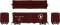 Rapido 155005-5 - HO 40Ft Boxcar w/ Late Improved Dreadnaught Ends - Great Northern (Mineral Red)...