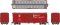 Rapido 155008-2 - HO 40Ft Boxcar w/ Late Improved Dreadnaught Ends - Great Northern (Chinese Red)...