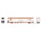 Rapido 167501-3 - HO Greenbrier 72ft IL 7780 Reefer - Sound - Cyro-Trans (CRYX / Orange End) #515...