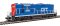 Walthers Mainline 20465 - HO EMD GP9 Phase 2 w/High Hood - DCC & Sound - GTW #4443