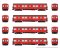 Rapido 206001 - HO TTC G-Class Subway - DC/Silent - A-B-B-A Train #5016+5217+5216+5017 (2 Married...