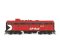 Rapido 223513 HO GMD F7B with ESU LokSound DCC, CPR/8 in Red Stripes No.4427