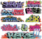 Blair Line 2257 HO Scale - Graffiti Decals Mega Set - Set #8 pkg(11)