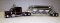 Trucks n Stuff SPEC023 - HO Peterbilt 389 Sleeper Cab Tractor w/Pneumatic Bulk Trailer