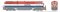 Rapido 24527 - HO Dash 8-40CM - DCC & Sound - BCR: Faded Red/White/Blue #4604 - OVR Exclusive