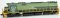 Bowser 24856 - HO MLW M630 - DCC & Sound - British Columbia Railway BCR #709