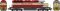 Bowser 24930 - HO GMD SD40 - DCC/Sound - Executive Line - CP #5504 - Grey, Maroon , Small Rear #s...