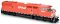 Bowser 25006 - HO GMD SD40-2f - DCC & Sound - CP (Round Porthole Sill Dashes) #9023