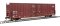 Walthers Mainline 2958 - HO 60ft Hi-Cube Plate F Boxcar - BNSF #761101