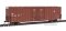 Walthers Mainline 3027 - HO 60ft Hi-Cube Plate F Boxcar - Union Pacific #354543