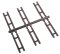 Walthers Track 83101 - Wood Spacer Ties for Code 83 or Code 100 Track - Includes 24 Pair