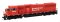 Walthers Mainline 10318 - HO EMD SD60M - Standard DC - Canadian Pacific #6261