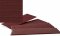 Walthers Cornerstone 3523 - HO Brick Sheets - Dark Red 4pk 