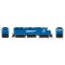 Rapido 38040 - HO EMD GP38 w/ext cab (DC/Silent): BNSF - Blue Scheme: #2047