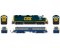 Rapido 39034 - HO EMD GP39 Mother+Slug (DC/Silent): CSX - YN3 Scheme: #4297 + #1046