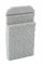 Walthers Cornerstone 4583 - HO Single-Track Railroad Bridge Stone Abutment - Resin Casting