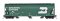 Intermountain 47001-36 - HO RTR ACF 4650 3-Bay Hopper - Burlington Northern #446289