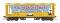 Intermountain 48643-03 HO 1958 Cu Ft 2 Bay Covered  Hopper- Open Sides - Polybor-Chlorate NAHW #3...