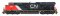 InterMountain 497102S-08 - HO Scale GE ET44AC - DCC & Sound - Tier 4 GEVO EF-64t - Canadian Natio...