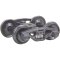 Kadee 500 - HO Bettendorf 50-ton Trucks w/33in Smooth Back Wheels - Metal Fully Sprung (1pair)