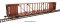 Walthers Mainline 50706 - HO 72Ft Centerbeam Flatcar w/Standard Beam - Duluth, Winnipeg & Pacific...