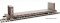 Walthers Mainline 5829 - HO RTR 60Ft Pullman-Standard Bulkhead Flatcar (48Ft IL) - Trailer-Train ...