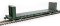 Walthers Mainline 5883 - HO RTR 60Ft Pullman-Standard Bulkhead Flatcar (48Ft IL) - Weyerhaeuser #...