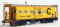 Tangent Scale Models 60018-01 - HO ICC B&O I-18 Steel Bay Window Caboose - Chessie System (B&O Ra...