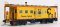 Tangent Scale Models 60019-02 - HO ICC B&O I-18 Steel Bay Window Caboose - Chessie System (B&O 19...