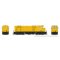 Rapido 70696 - HO ATSF CF7 w/ Square Cab (DC/DCC/Sound): Painted, Yellow