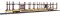 Walthers Mainline 8027 - HO 89ft Flatcar w/ Bi-Level Open Auto Rack - Union Pacific Rack, Trailer...