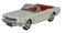 Oxford Diecast 87MU65005 - HO 1965 Ford Mustang Convertible - Assembled - Wimbledon White