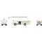 Athearn 91864 - HO RTR Ford C Telesqurt - White