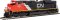 WalthersMainline 9867 HO EMD SD70ACe - Standard DC -- Canadian National #8015 (red, black, white;...