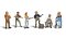 Woodland Scenics 1902 - HO Scenic Accents - Jug Band (8pcs)