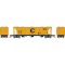 Athearn 28347 - N Scale PS-2 2893 3-Bay Covered Hopper - Chessie C&O #2063