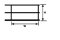 Plastruct 90476 - 1:16 ABS Hand Rail (1pc)