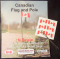 Osborn Model Kits 3093 - N Scale Canadian Flag & Pole - 3 pack