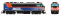 Rapido 83709 - HO F40PHM-2 - DC/DCC/Sound - Metra: Fade Scheme #212